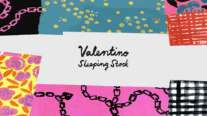 Valentino X Tissu Market